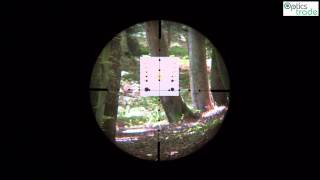 Sightron SIII 1050x60 LR reticle Mil Dot subtensions [upl. by Aiak]