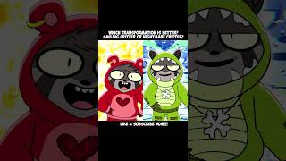 Smiling Critter VS Nightmare Critter Comparison 2 Rocky Rakoon Animation Meme Shorts tiktok viral [upl. by Cara]