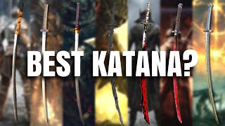 All 33 Soulsborne Katanas Ranked  Elden Ring amp Sekiro fromsoftware [upl. by Esilrac]