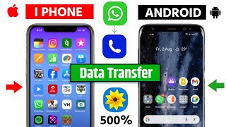 📲 How To Transfer Data From Iphone To Android  How To Transfer Data From Android To Iphone [upl. by Theall]