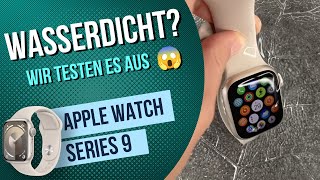 Apple Watch 9  Wasserdicht • 📱 • 💦 • ❓ • Anleitung  Tutorial [upl. by Ayouqes]