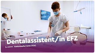 Zaubere den Menschen ein schönes Lächeln als Dentalassistentin EFZ  Lehrstellenvideo  Yousty [upl. by Elleirda]