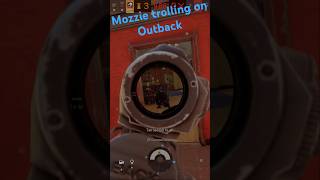 Mozzie proves Outback is his playground while trolling rainbowsixsiege gaming r6siege gitgud [upl. by Hayifas138]