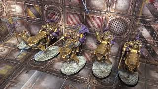 WHMS PT3 FINISHED How to Paint Adeptus Custodes Vertus Praetors jet bikes amp Vexilus Praetor golden [upl. by Carmine]