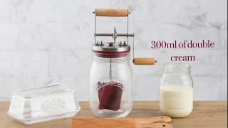 Kilner® Butter Churner [upl. by Nenney58]