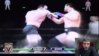 Mark Coleman Vs Dan Severn  UFC Undisputed 3 Fight Simulation [upl. by Cowey983]