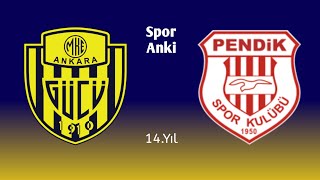 CANLI YAYIN  MKE ANKARAGÜCÜ  PENDİKSPOR MAÇ SONU [upl. by Edrahs]