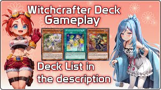 YuGiOh Duel Links  Witchcrafter vs Kaiba Structure Deck in Description [upl. by Johansen]