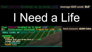 Obtaining a Level 31 Skill Average  Hypixel Skyblock Ep33 [upl. by Stroup]