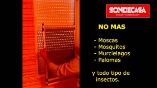 MOSQUITERO EXTENSIBLE EN ALUMINIO SONDECASA ML [upl. by Cnut73]