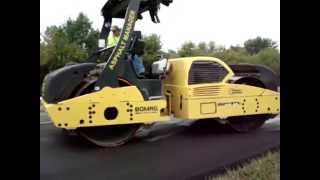 Intelligent Compaction INDOT Demo Part 1 of 3 HMA IC Demo [upl. by Ahsael636]