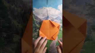 Comment faire un frisbee en papier origami paper diy tutorial viral trending artedward [upl. by Lleumas434]