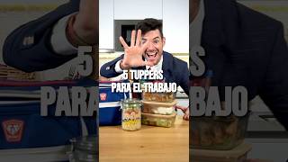 5 IDEAS RÁPIDAS DE TUPPERS🍱 PARA LLEVAR AL TRABAJO 🧳 [upl. by Melinde]