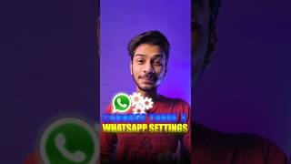 Change These WHATSAPP Settings Now🔥 techtips whatsapp shorts [upl. by Etka113]