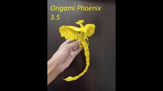 Origami Phoenix 35 Satoshi Kamiya Demo [upl. by Sophia]