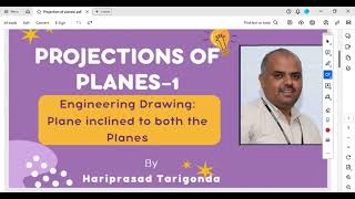 Projection of planes mechanical mechanicalengineering engineeringdrawing engineeringgraphics [upl. by Yug]