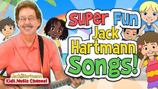 🔴 LIVE  ABCs Counting Brain Breaks and More  Super FUN Jack Hartmann Songs [upl. by Eadrahc]