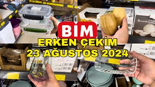 BİM’E GELEN YENİ ÜRÜNLER  ERKEN ÇEKİM  BİM 23 AĞUSTOS 2024 CUMA  BİM BU CUMA ÇOK GÜZEL KAÇMAZ [upl. by Parcel]