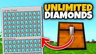 Super EASY DUPLICATION GLITCH in Minecraft Bedrock Edition 12051 [upl. by Yovonnda]