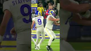 QB1 was on fire 🔥 rams nfl shorts [upl. by Gorga]