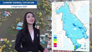 Mekong Flood and Drought Forecast on 2 September 2024 [upl. by Namsu]