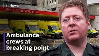 On the road with the Welsh Ambulance Service facing intense pressure [upl. by Hinkle995]