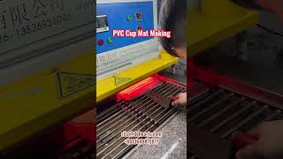 automatic pvc rubber cup mats bar mat dispensing machine [upl. by Annelg89]