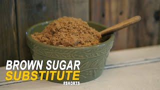 Brown Sugar Substitute How to Make Brown Sugar with Molasses SHORTS [upl. by Oliver]