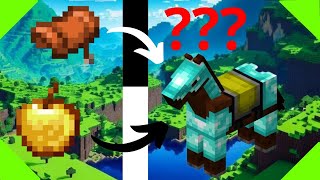 🐎🐴Cómo criar CABALLOS en MINECRAFT💚🏇 GUIA RAPIDA Y SIMPLE DE CABALLOS N° 4 [upl. by Thacker604]