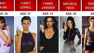 JAMES BOND GIRLS Then and Now ⭐ Real Name and Age I Nostalgia [upl. by Odrahcir]