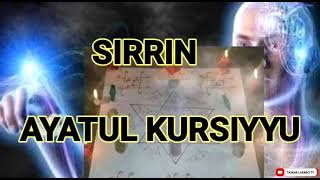 SIRRIN AYATUL KURSIYYU MUJARRABI [upl. by Meg]