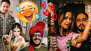 WEDDING OF THE YEAR by CARRYMINATI  🤡 NEETI KE REACTIONS 💁🏻‍♀️ [upl. by Phail]