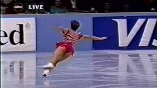 Tonia Kwiatkowski  1993 US Figure Skating Championships Ladies Free Skate [upl. by Assilana]