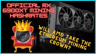 Official BIG NAVI AMD RX 6900 XT Mining Hashrate Results [upl. by Northey]