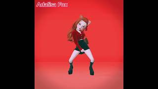 Adalisa fox dance tik tok the zepeto ❤🔴❣️🌹🌷🌺🥀🦊✌🏻😄 [upl. by Ardnuaed]