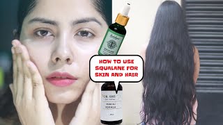 5 WAYS TO USE SQUALANE FOR YOUR SKIN amp HAIR [upl. by Gavan759]