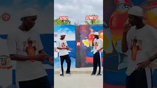 Soso VS Soweto 🤯🔥 tiktok challenge dancechallenge trend trending dance [upl. by Noinatrad]