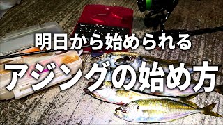 初心者でもすぐ釣れる！簡単アジングの始め方を、実際に釣りながら解説します。 [upl. by Atteiluj624]