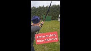 Aerial archery from distance backstepping [upl. by Ainej489]