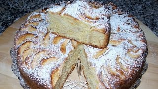 Ricetta TORTA di MELE  GiAlQuadrato [upl. by Melville136]