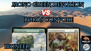 Historic Mono Green Devotion with Utopia Sprawl  MTG Arena [upl. by Scoville]