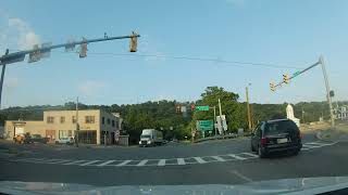 Driving Through Honesdale Pennsylvania [upl. by Canada]