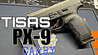 TISAS PX9 Carry Unboxing Review Pt1 [upl. by Aelgna]