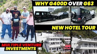 Why G400D over G63 🤔 Multiple Venture Investment  New Hotel Tour 😍 [upl. by Eastman692]