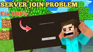 How To Fix Disconnected from server Minecraft 120 Solution 101 Fix [upl. by Lacram397]