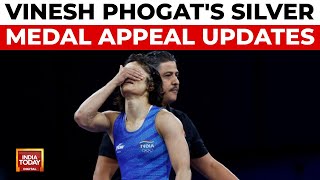 Sports Court to Decide Vinesh Phogats Silver Medal Appeal  Vinesh Phogat Updates [upl. by Aelat]