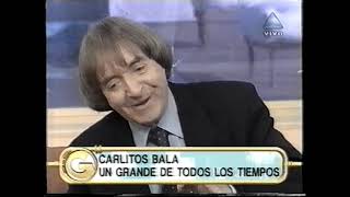 CARLITOS BALA en MOVETE CON GEORGINA entrevista y canciones  Canal 9 31072000 [upl. by Jeth697]