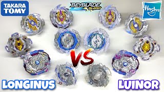 HASBRO X TAKARA 🟣 Luinor vs Longinus [upl. by Janel]