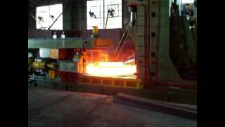 2m ring rolling machine and 1250 ton hydraulic forging press working in south africa [upl. by Ominoreg]