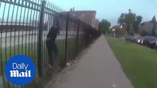 Bodycam footage shows Chicago police shooting Maurice Granton Jr [upl. by Maurits]